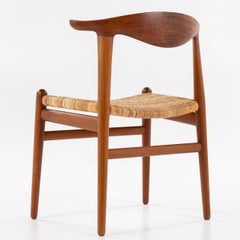 JH 505 "Cow horn" chair in teak by Hans J. Wegner