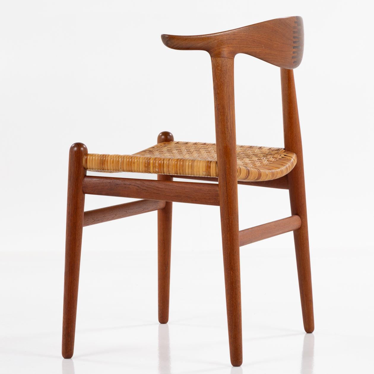 20th Century JH 505 - Set of 6 'Cow horn Chairs' in teak By Hans J. Wegner For Sale