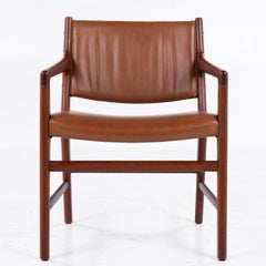 JH 507 - Rare armchair in solid teak by Hans J. Wegner