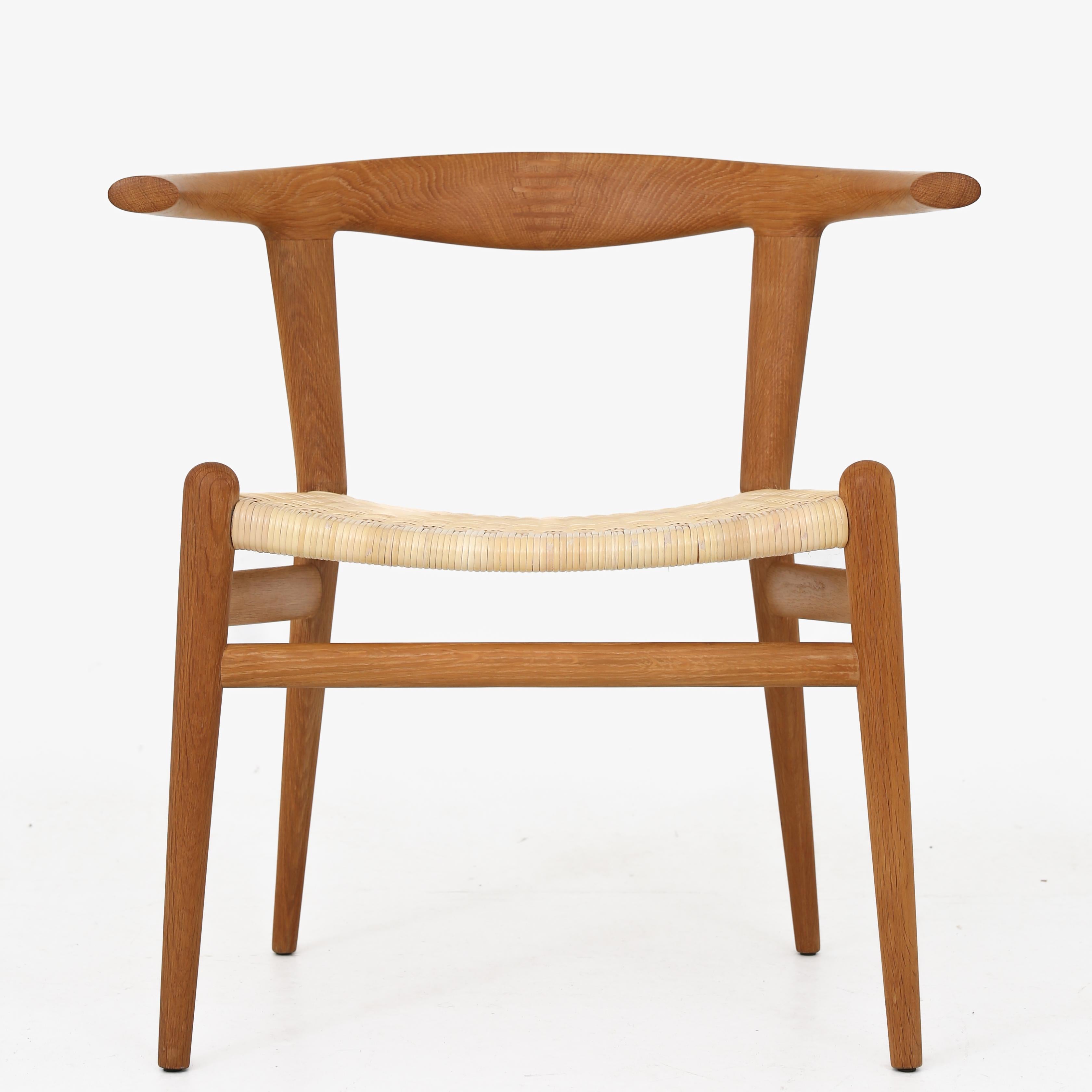 JH 518 - Rare 'Bull Chair' by Hans J. Wegner For Sale 1