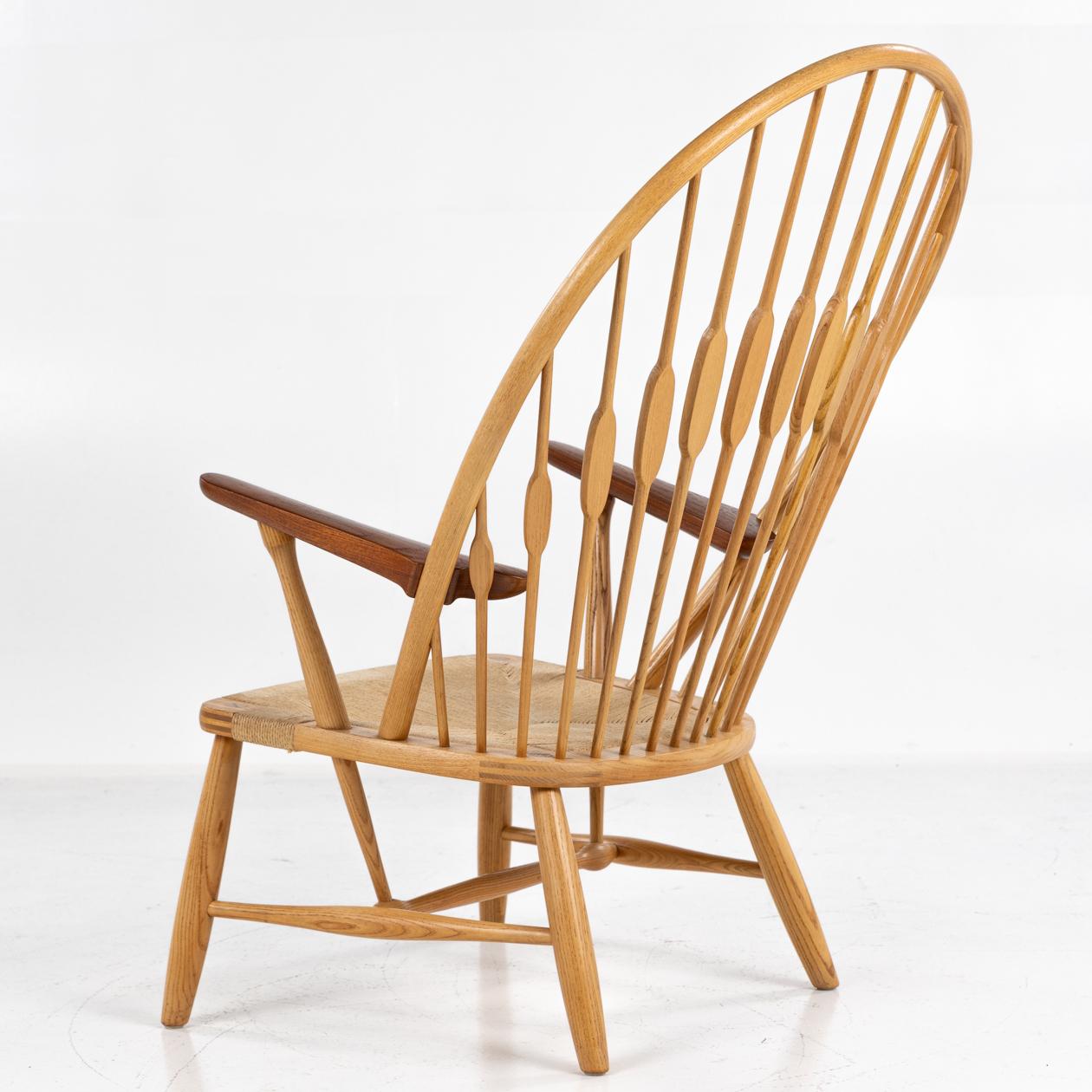 Mid-Century Modern JH 550 - Peacock Chair in ash by Hans Wegner For Sale