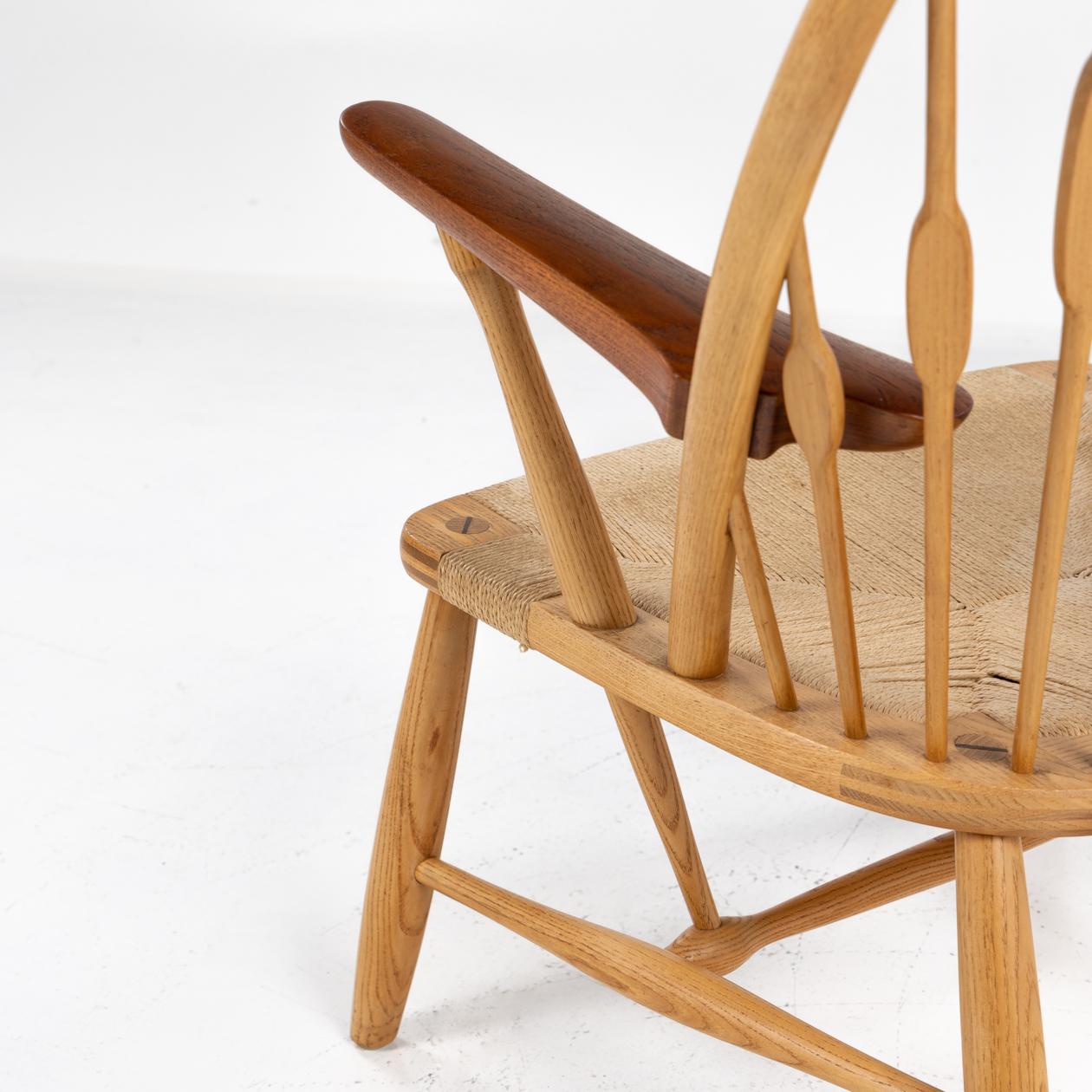 Danish JH 550 - Peacock Chair in ash by Hans Wegner For Sale