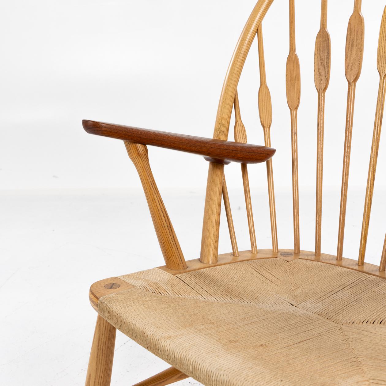 20th Century JH 550 - Peacock Chair in ash by Hans Wegner For Sale