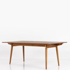 JH 570 - Rare teak dining table By Hans J. Wegner