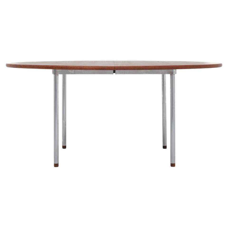 Hans Wegner Large Dining Table Model JH-567 by Johannes Hansen in ...