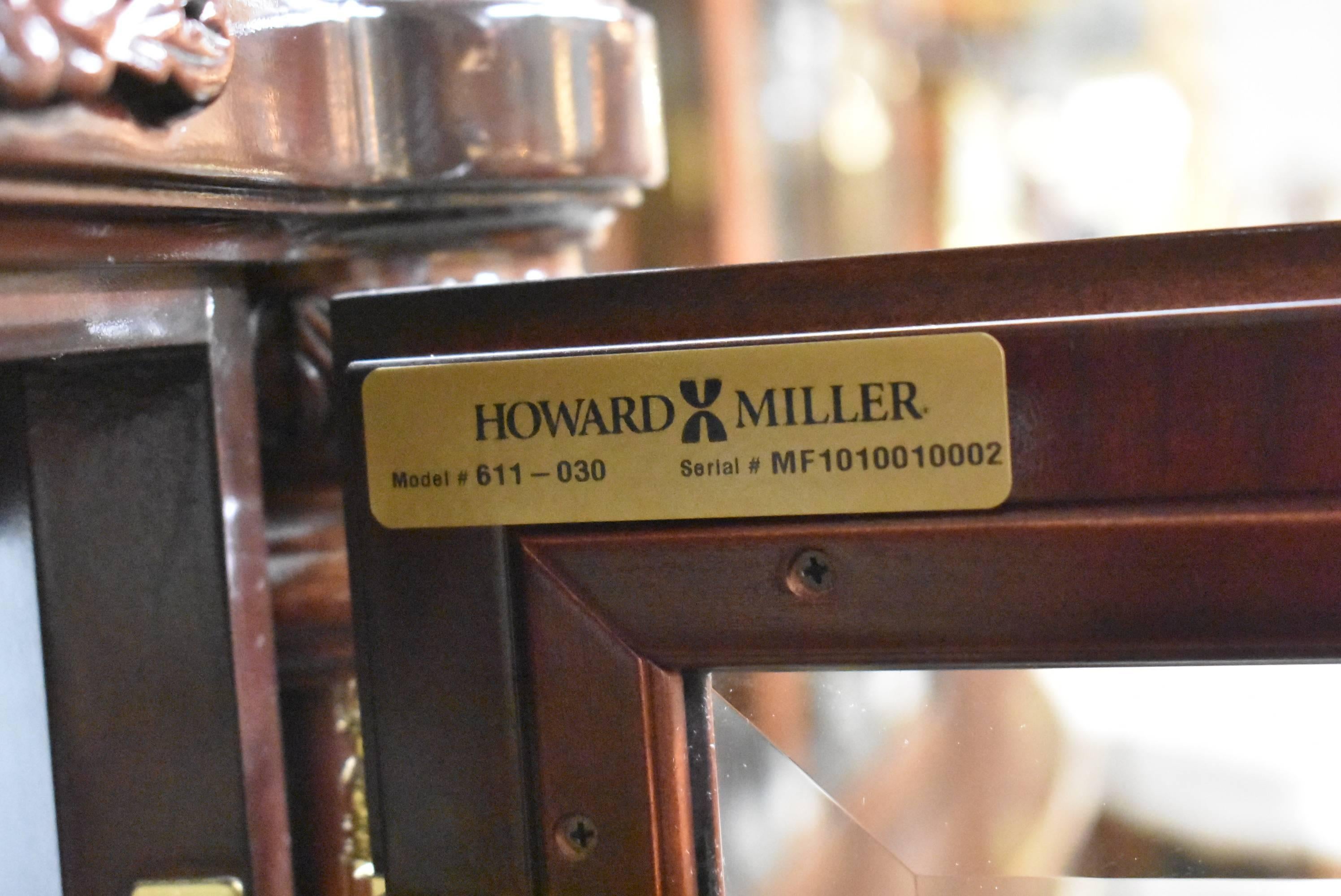 J.H. Miller Grandfather Floor Clock Limited Edition Howard Miller 611-030 T 1