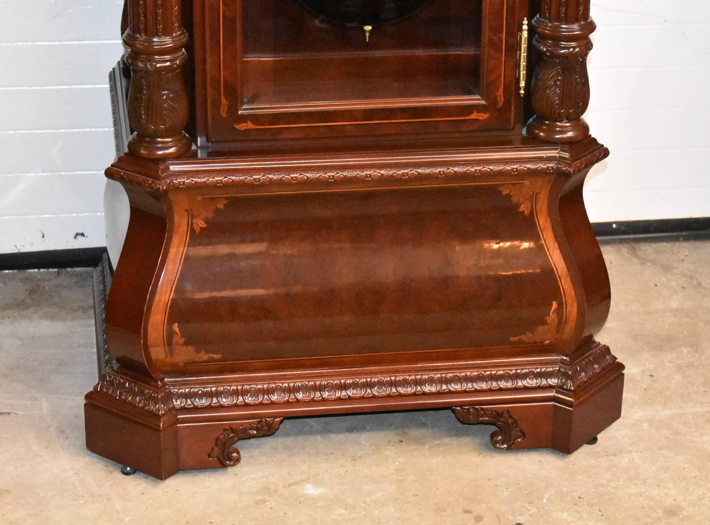 American J.H. Miller Grandfather Floor Clock Limited Edition Howard Miller 611-030 T