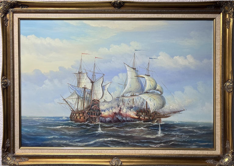 Vintage Ship Art - 3,184 For Sale on 1stDibs