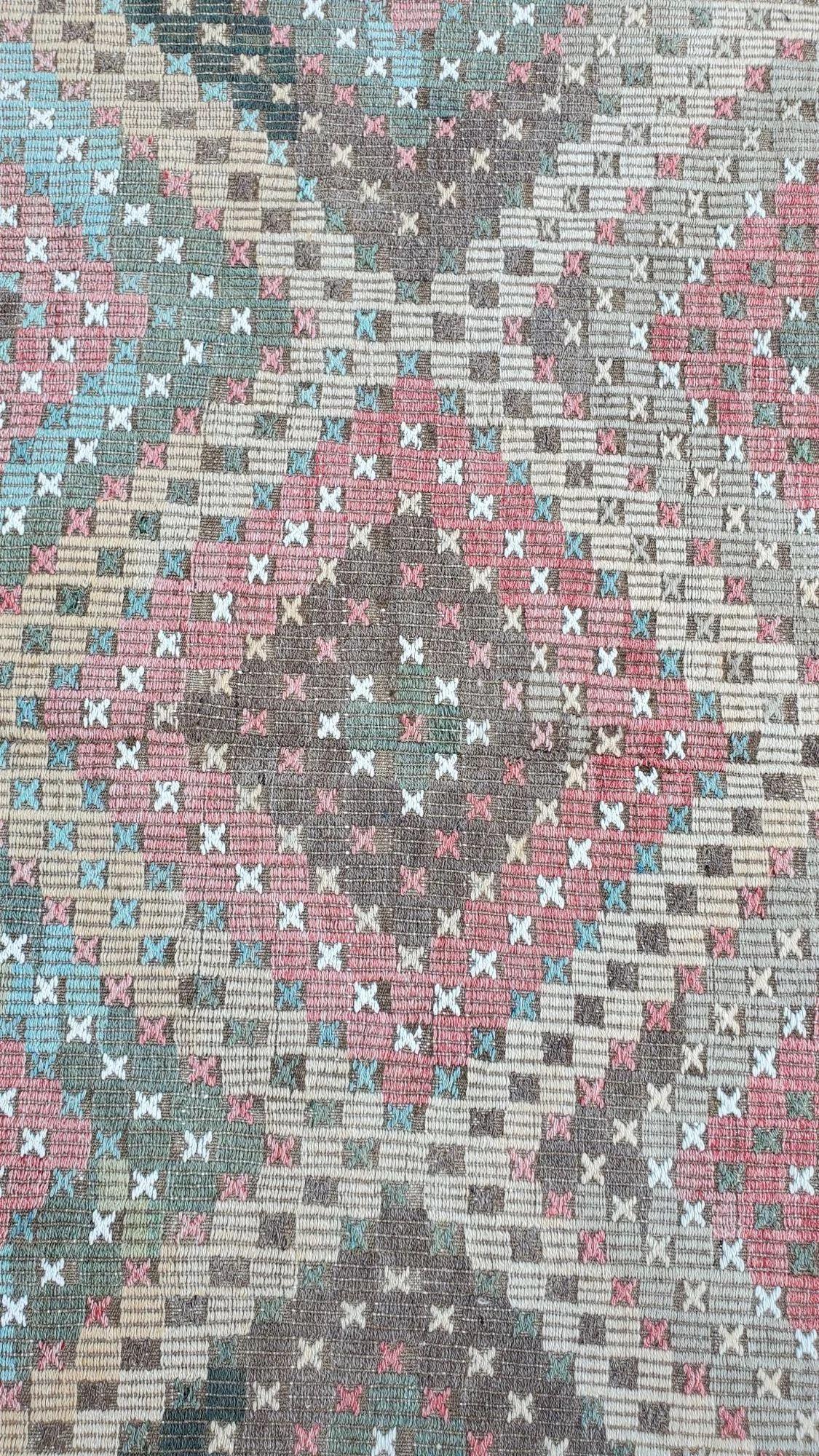 Jhin -Jhin Handgeknüpfter türkischer Teppich 76 x 116 (Türkisch) im Angebot