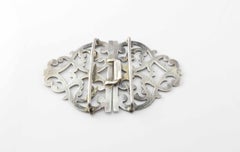 JHL London Sterling Silver Nurses Buckle, 1969