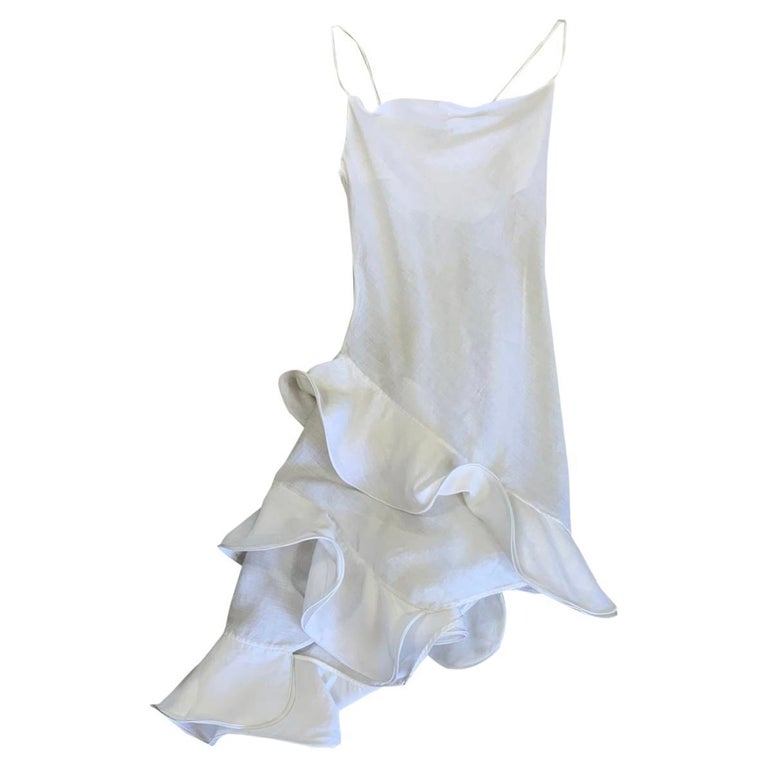 Jhon Richmond white dress For Sale at 1stDibs