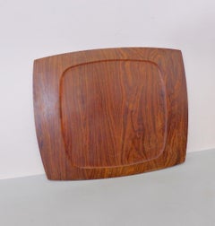 JHQ Dansk Attributed Solid Rosewood Serving Tray