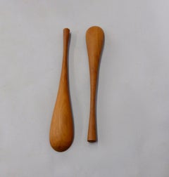 JHQ Dansk Denmark Teak Salad Servers