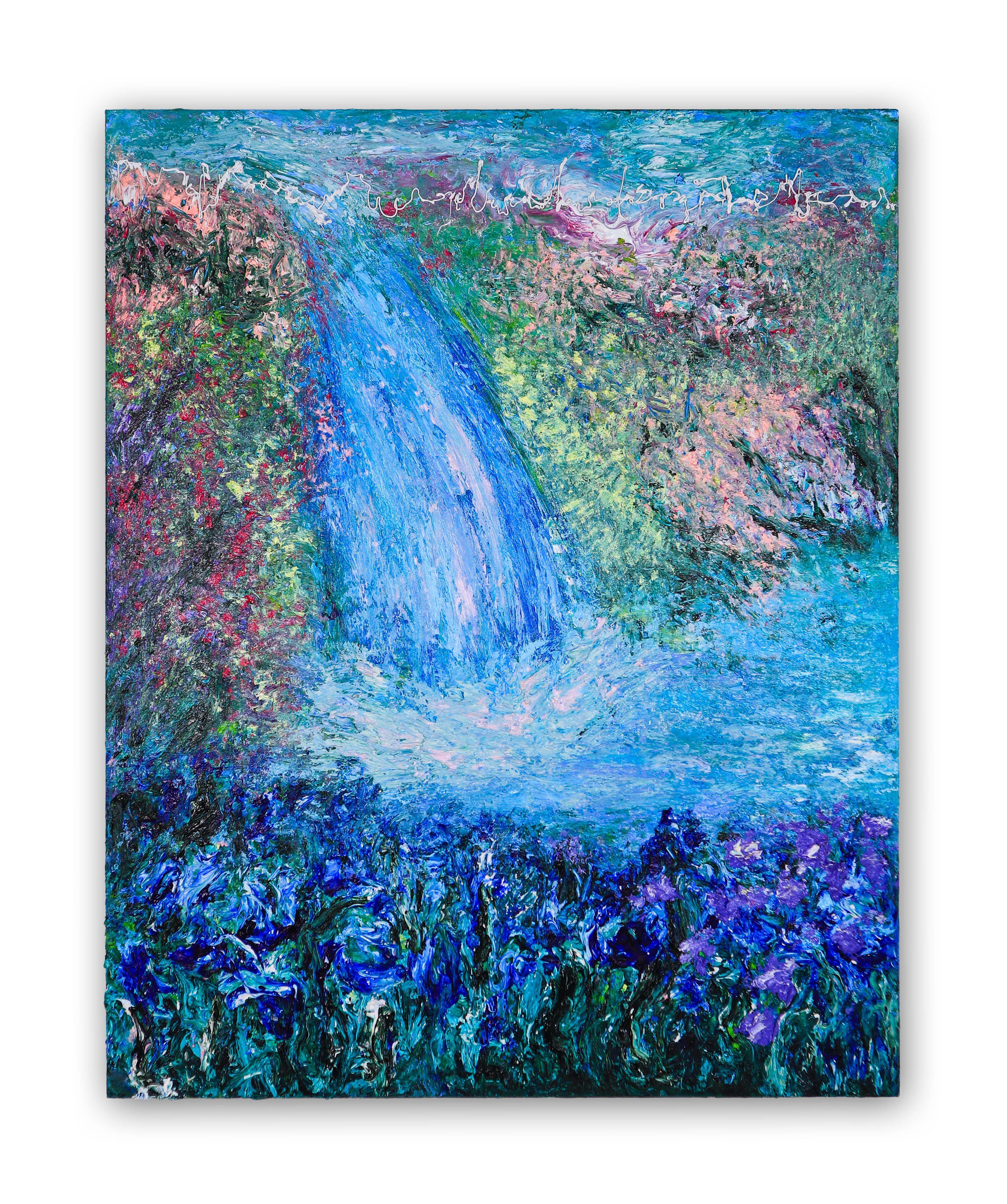 Ji-an Kwon Landscape Painting - Humming Letter #114