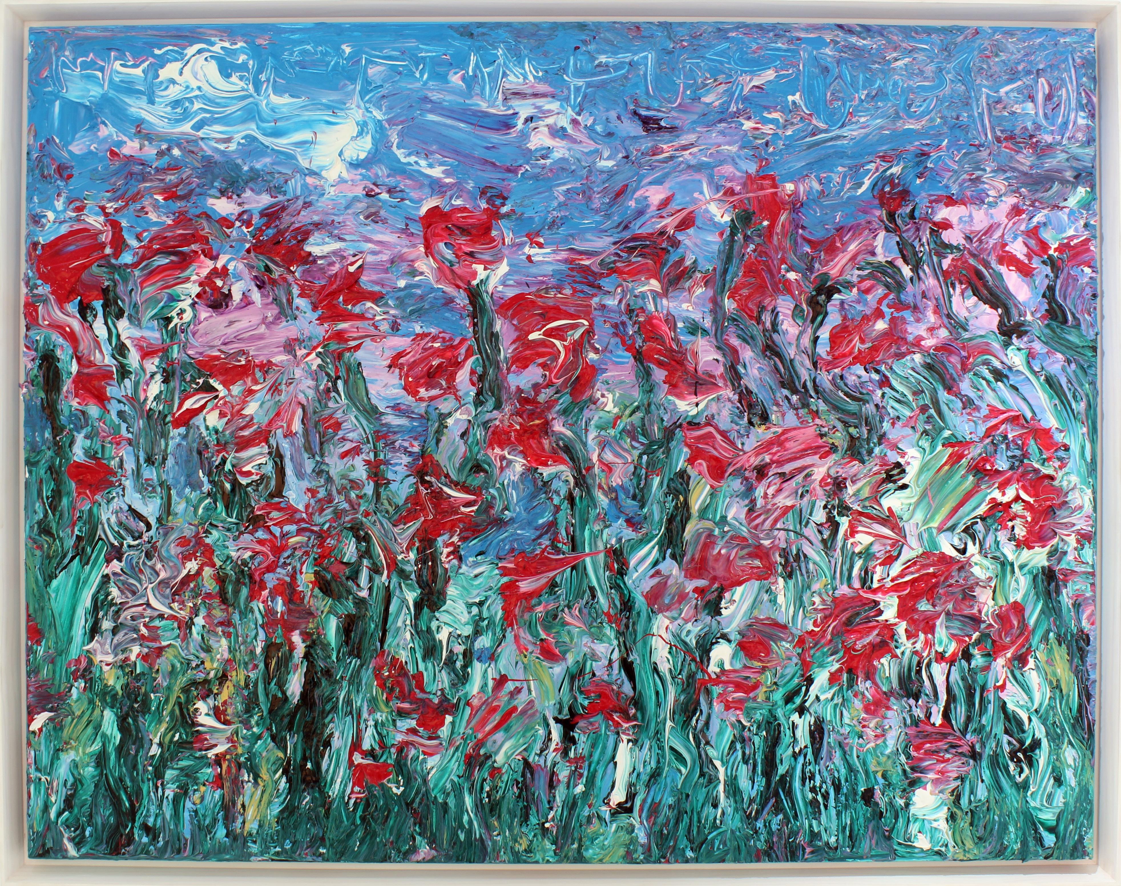 Ji-an Kwon Abstract Painting - Humming Letter #64