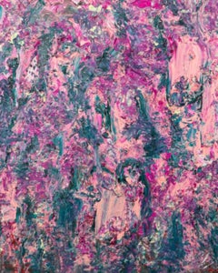 Humming Letter #85, Abstract Acrylic Painting, 2010+, Large Scale Art