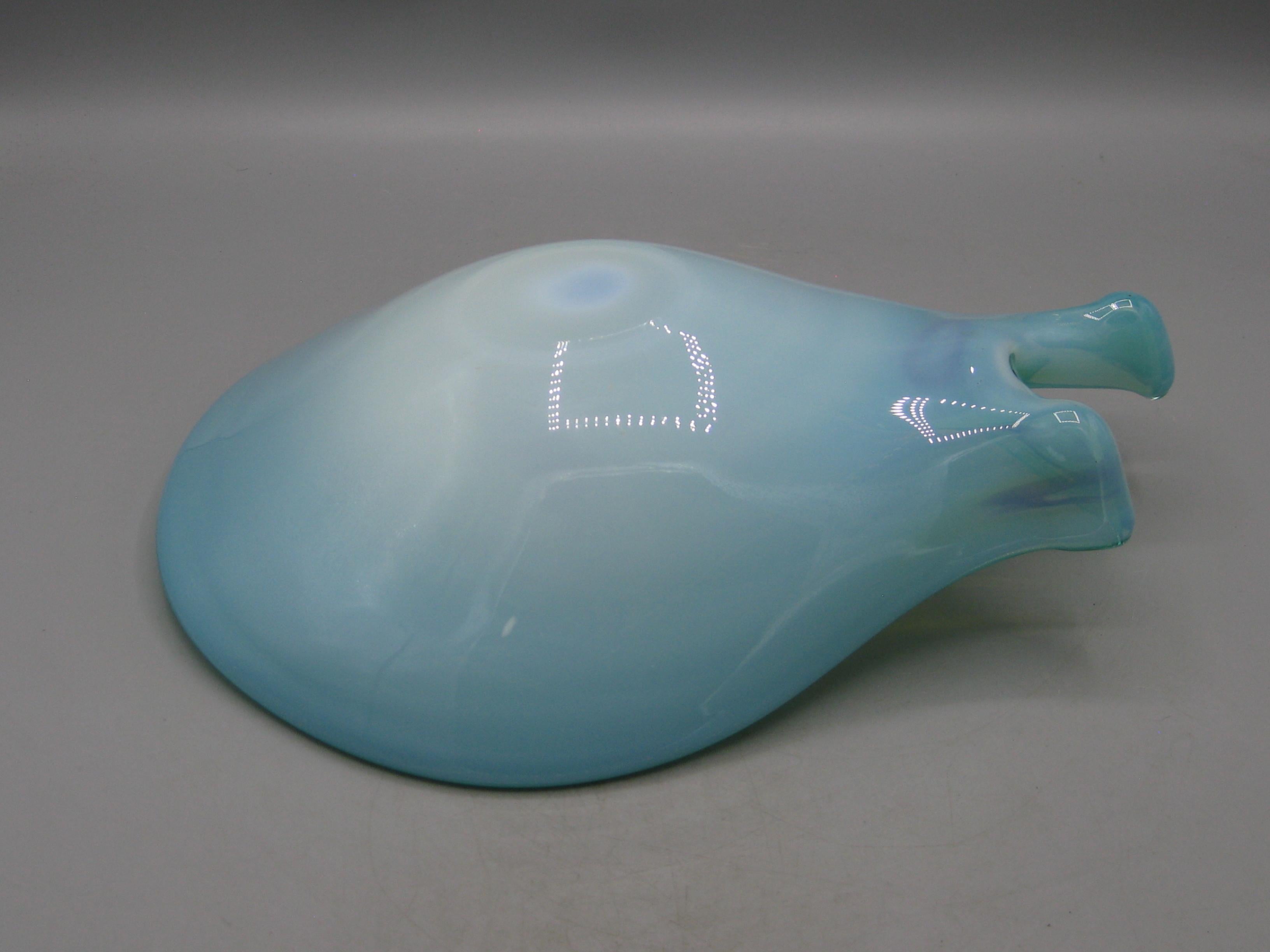 J.I. Co. Venetian Fratelli Toso Murano Art Glass Millefiori Abstract Bowl Italy en venta 5
