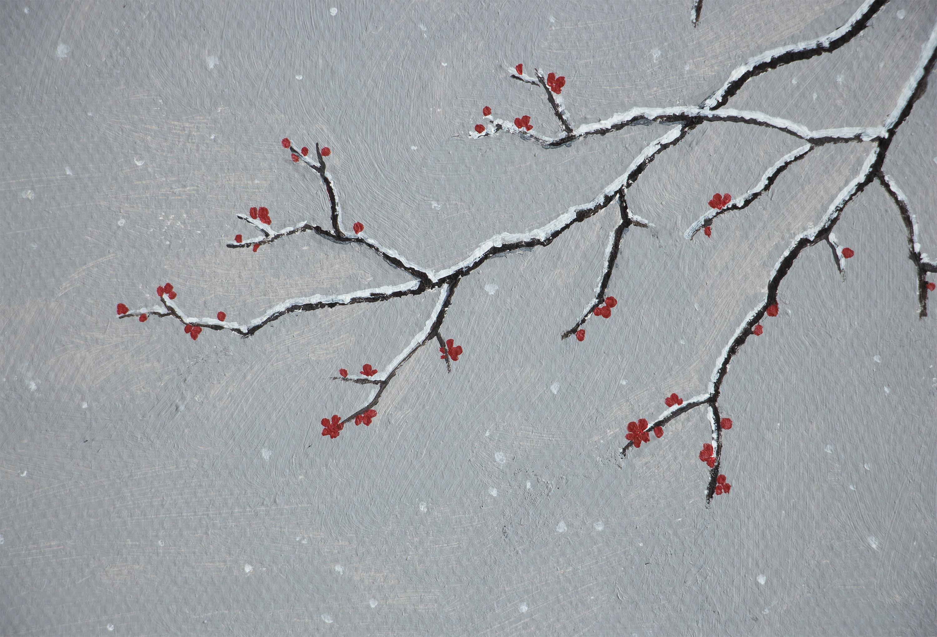 Arte contemporanea cinese di Jia Yuan-Hua - Bella neve in vendita 7