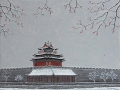 Art contemporain chinois de Yuan Yuan-Hua - Belle neige