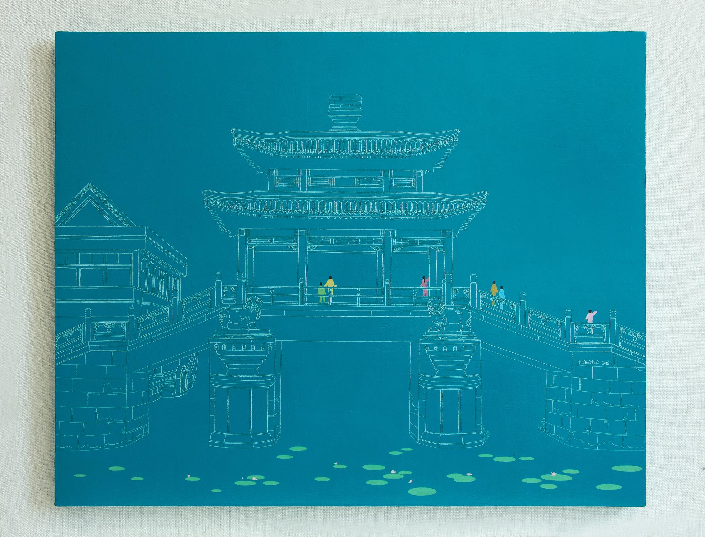 Chinese Contemporary Art by Jia Yuan-Hua - Breeze of Summer For Sale 8