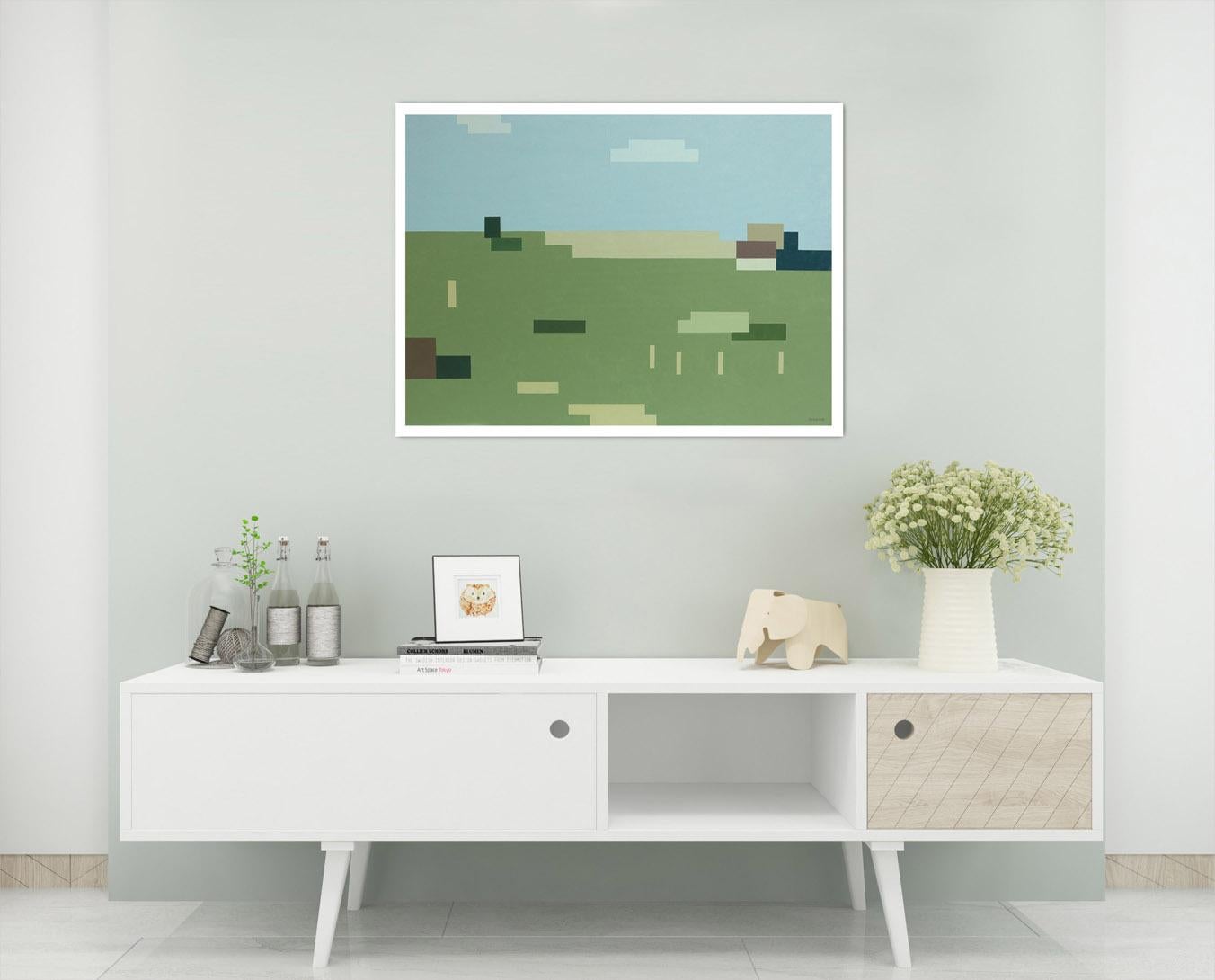 Chinese Contemporary Art by Jia Yuan-Hua - Countryside For Sale 2