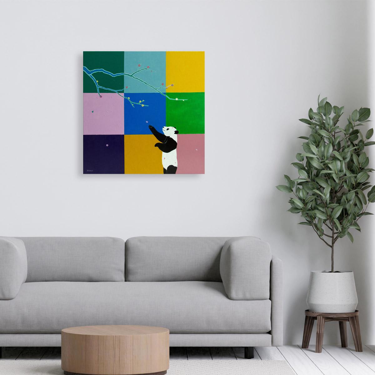 Arte contemporanea cinese di Jia Yuan-Hua - Fiori cadenti in vendita 3