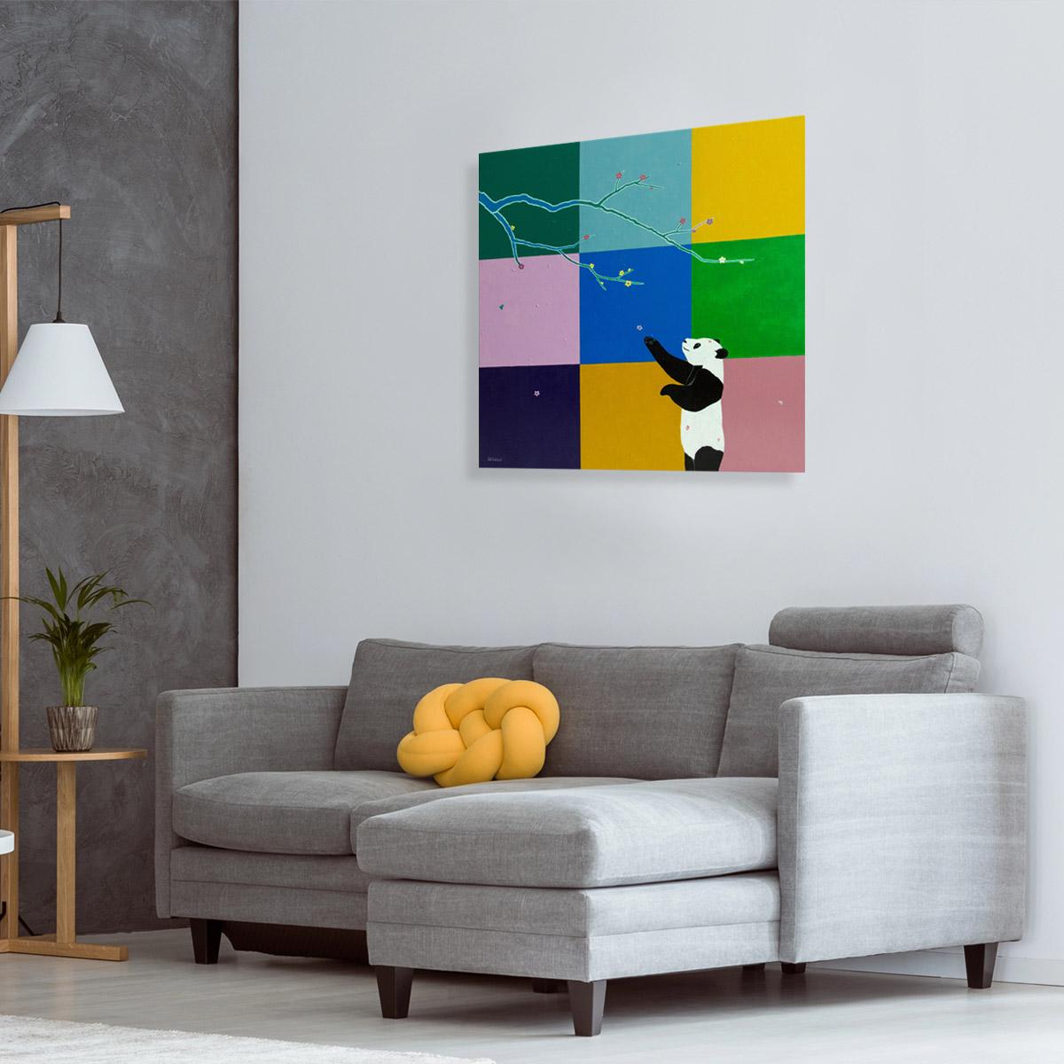 Arte contemporanea cinese di Jia Yuan-Hua - Fiori cadenti in vendita 4