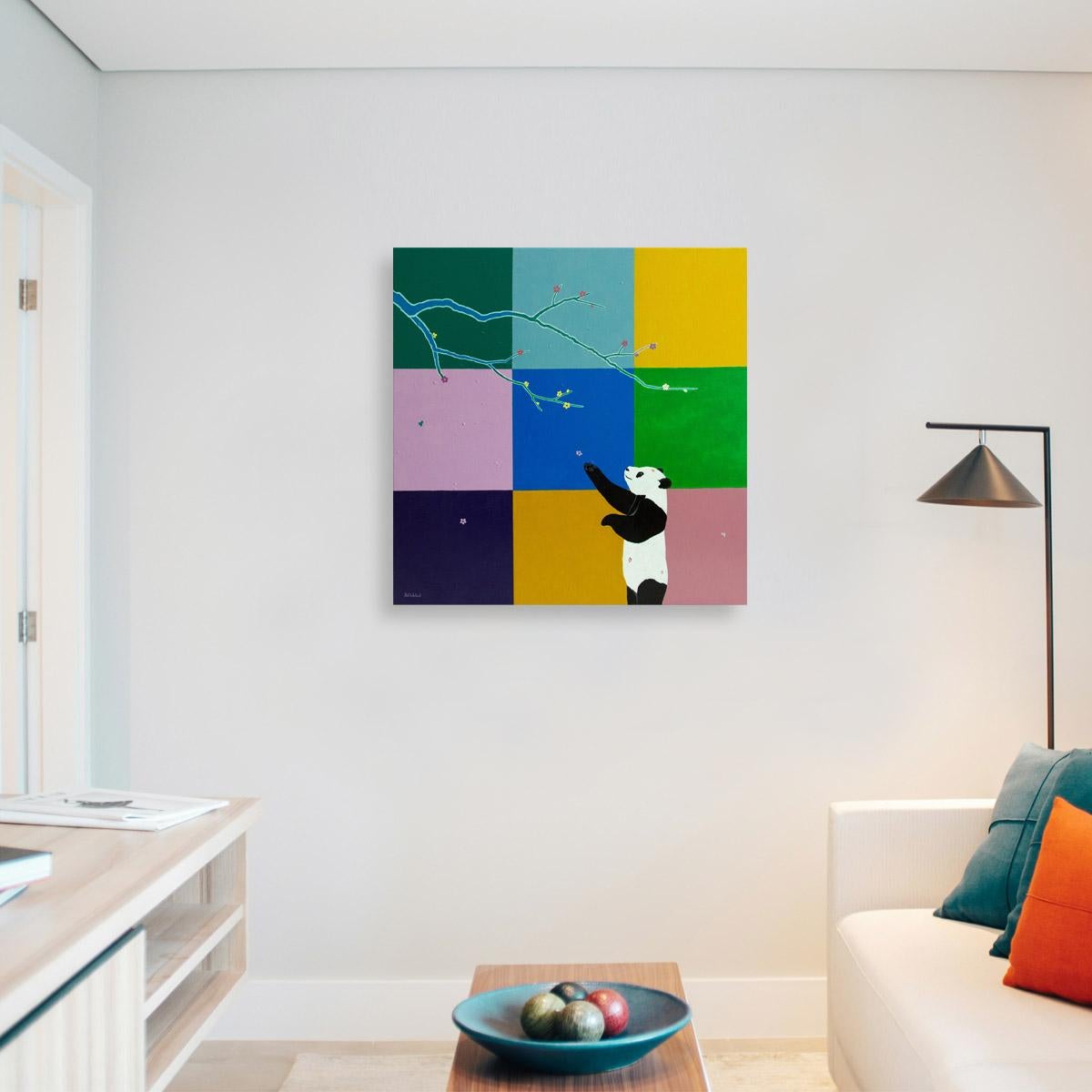 Arte contemporanea cinese di Jia Yuan-Hua - Fiori cadenti in vendita 5