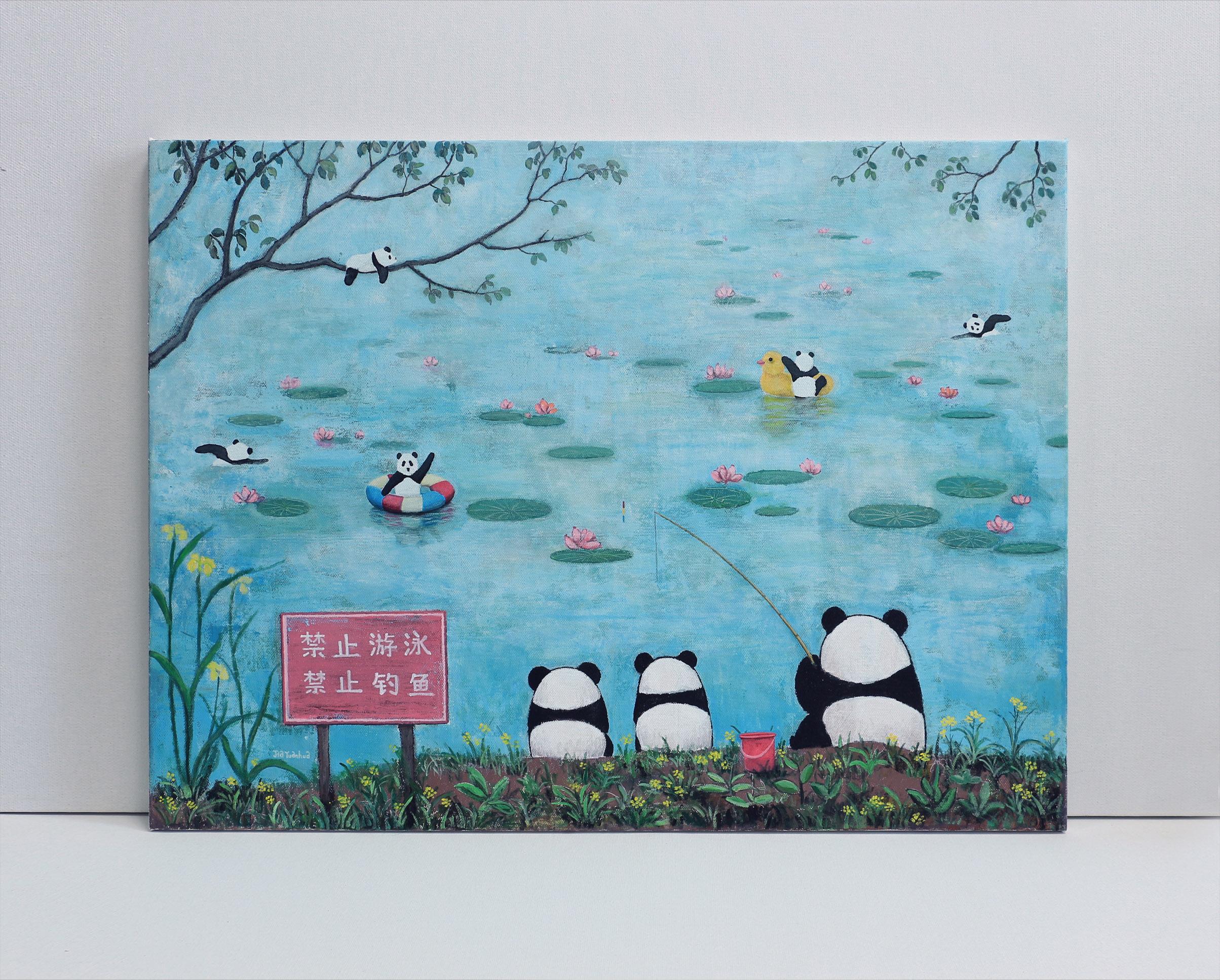 Chinese Contemporary Art by Jia Yuan-Hua - Little Paradise For Sale 1