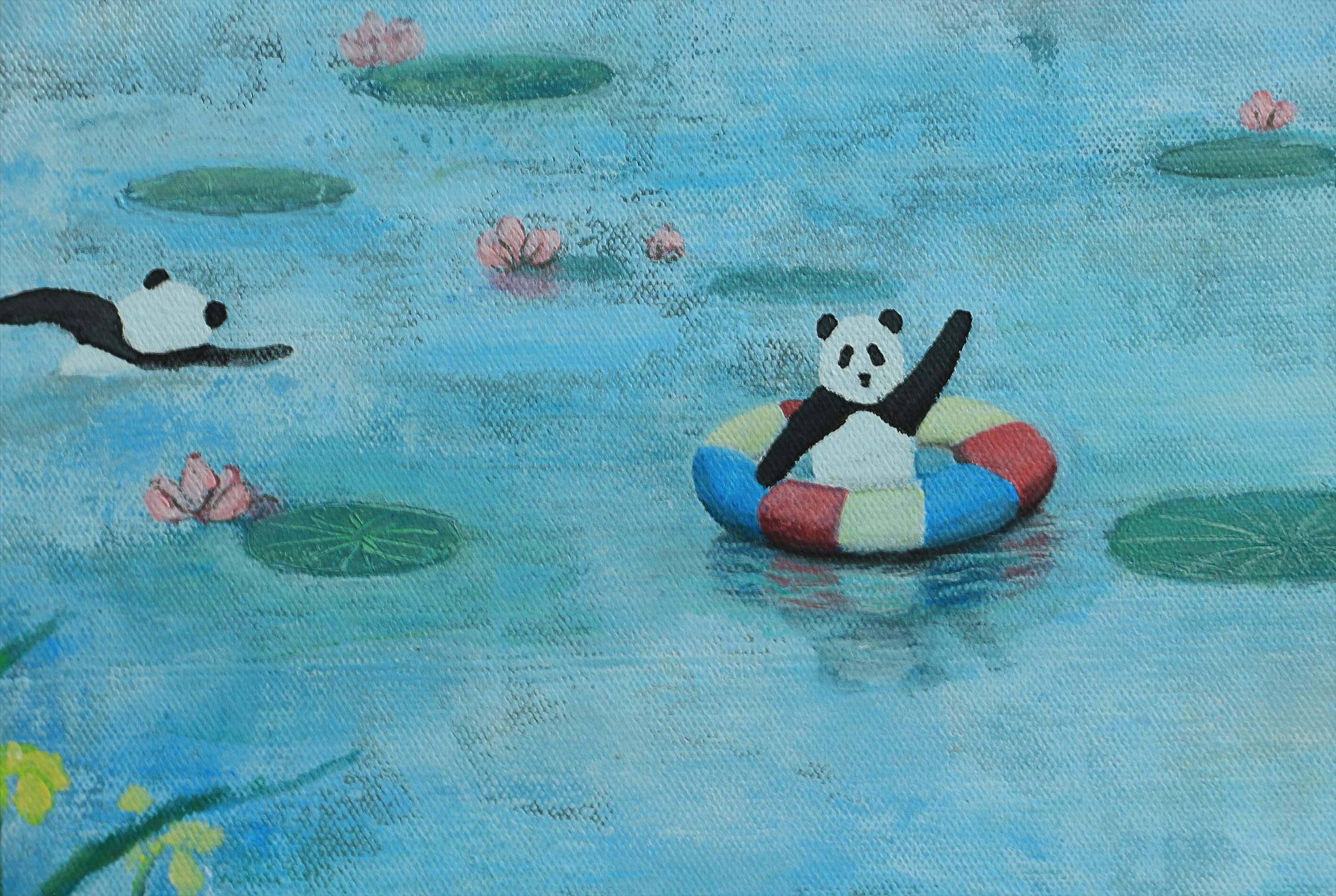 Chinese Contemporary Art by Jia Yuan-Hua - Little Paradise For Sale 5