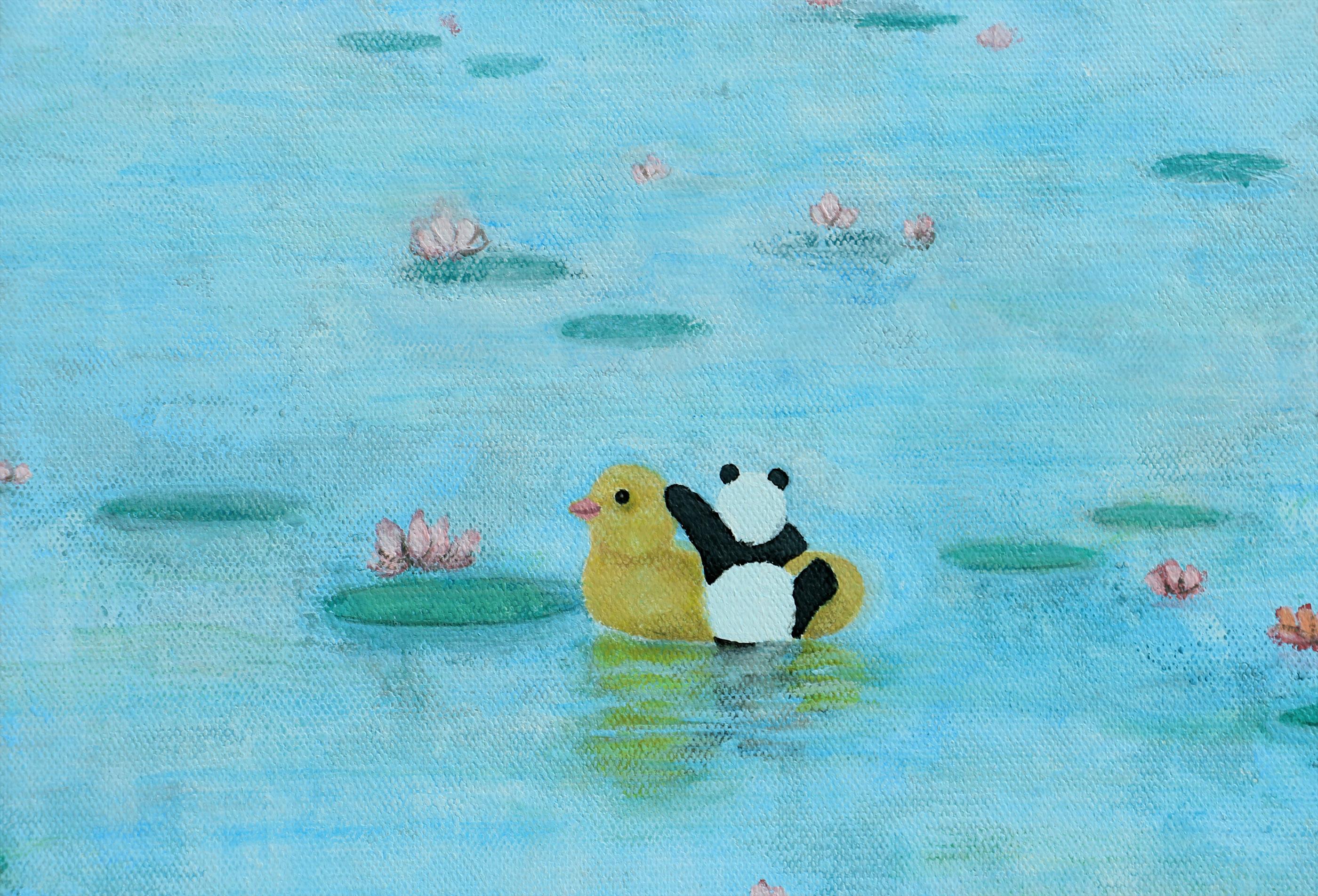 Chinese Contemporary Art by Jia Yuan-Hua - Little Paradise For Sale 8