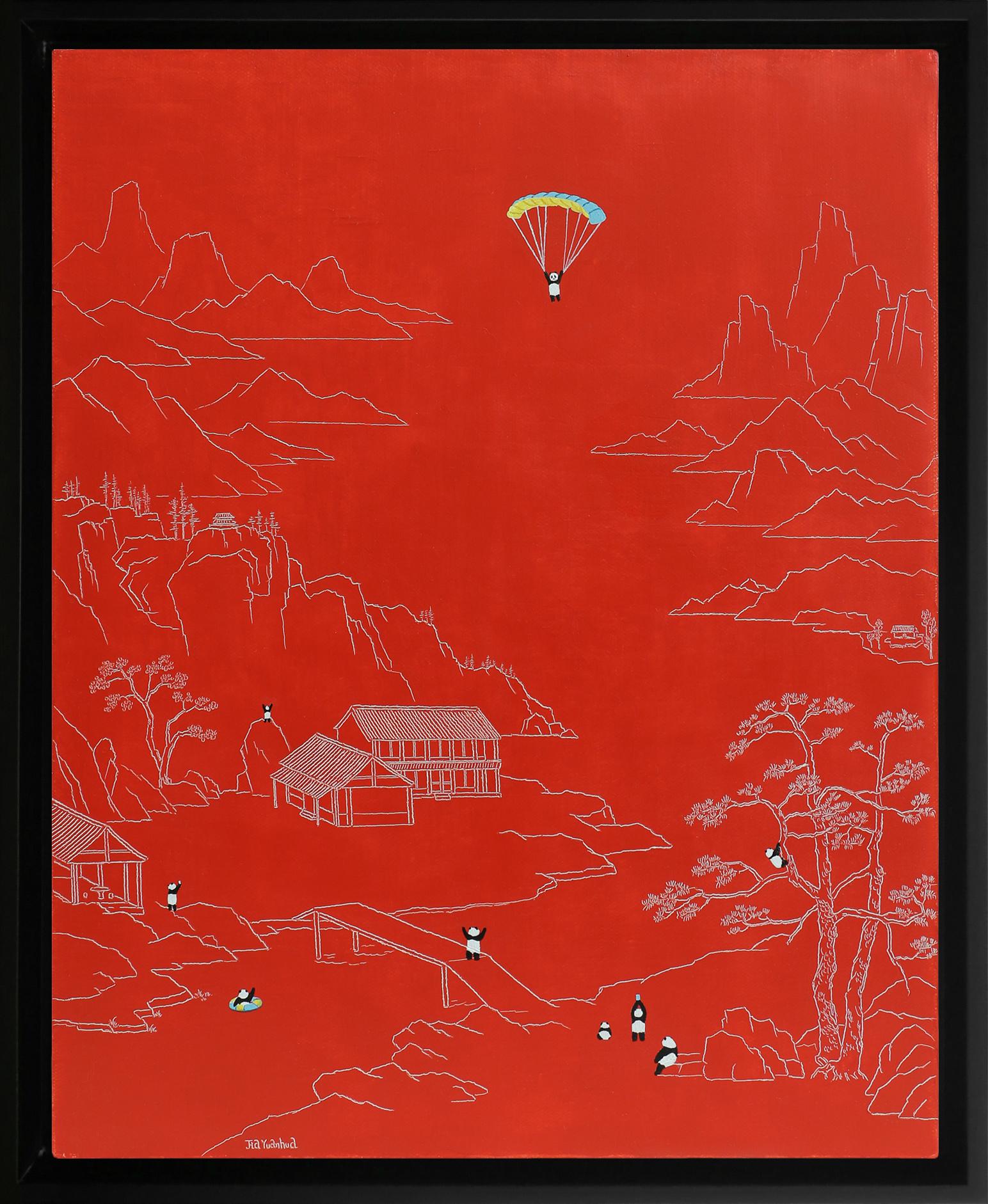Chinese Contemporary Art by Jia Yuan-Hua - Little World No.9 For Sale 1