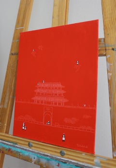 Chinese Contemporary Art by Jia Yuan-Hua - On the Cloud