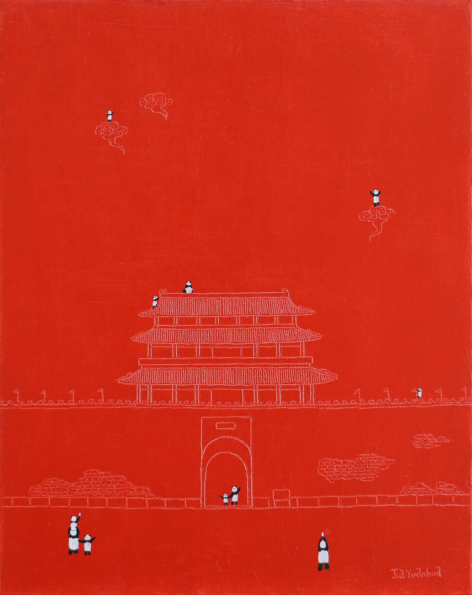 Art contemporain chinois par Jia Yuan-Hua - Sur le nuage