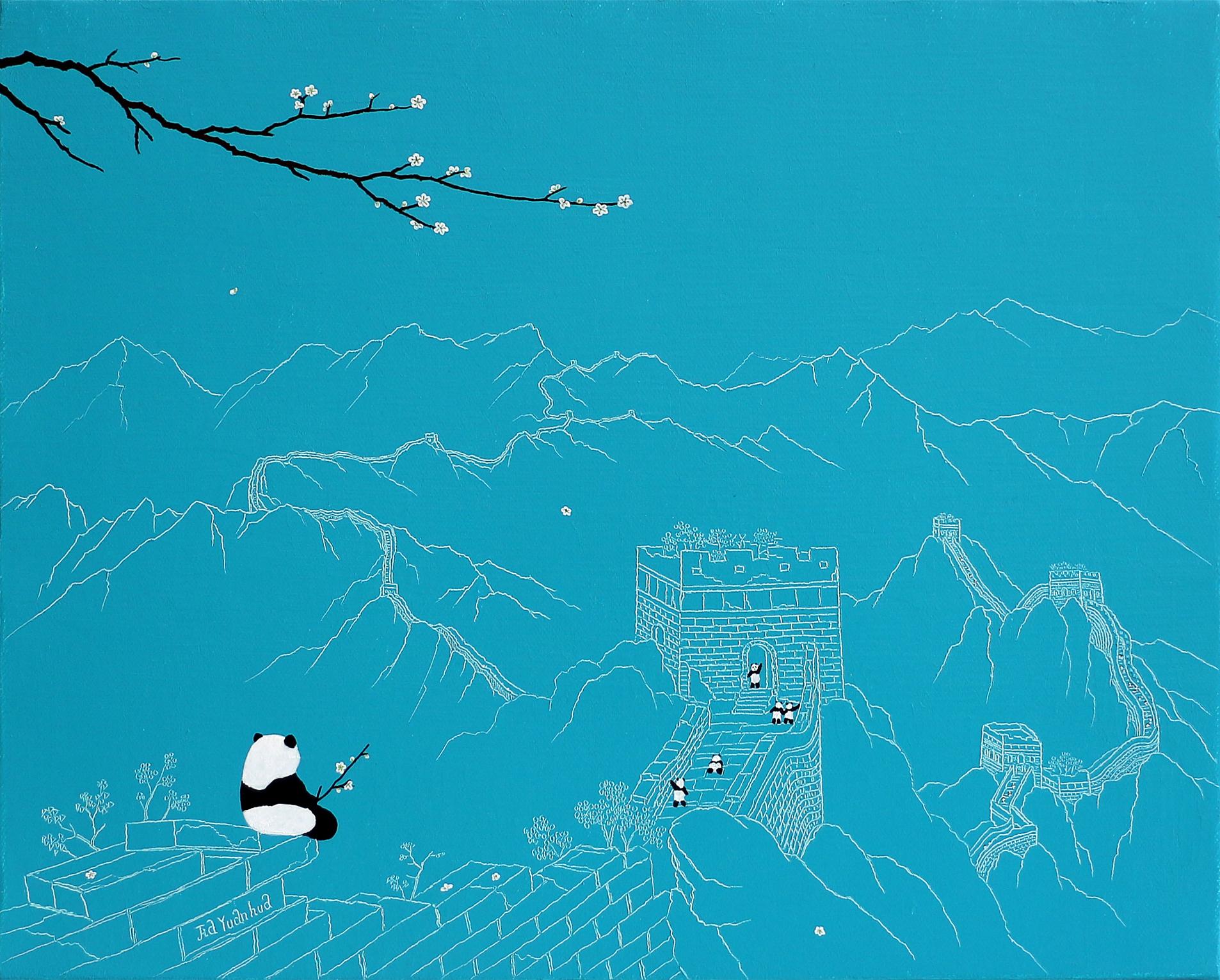 Chinese Contemporary Art by Jia Yuan-Hua - Sightseeing No.10