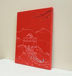 Chinese Contemporary Art by Jia Yuan-Hua - Sightseeing No.9