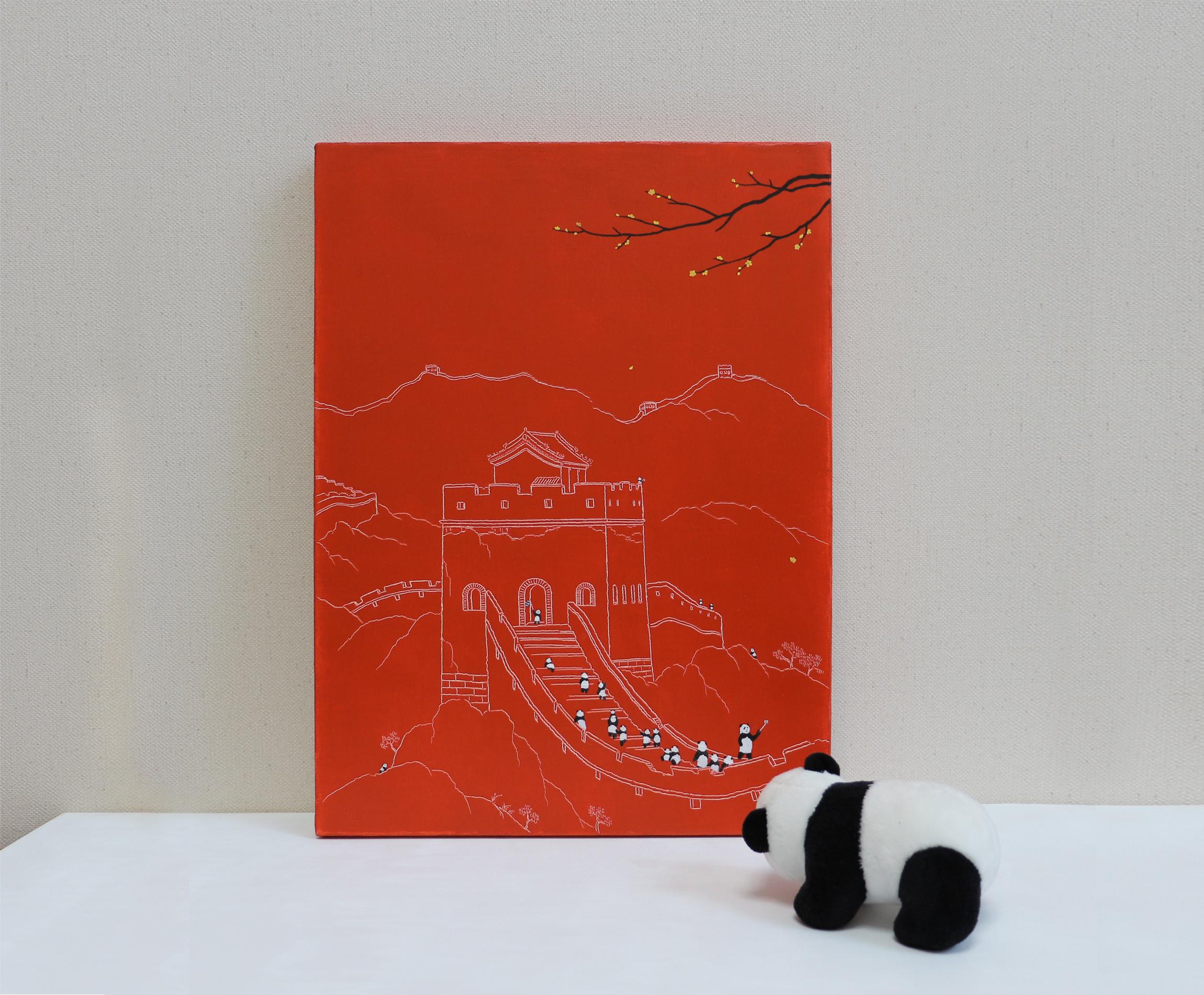 Art contemporain chinois par Jia Yuan-Hua - Sightseeing n° 9 en vente 2