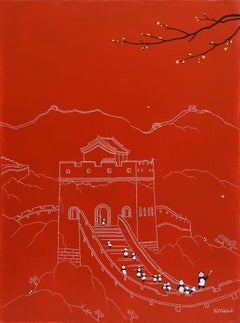 Chinese Contemporary Art by Jia Yuan-Hua - Sightseeing No.9