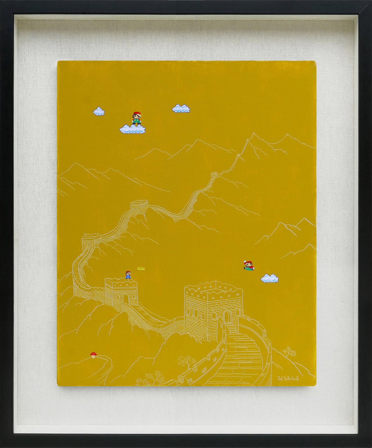 Zeitgenössische chinesische Kunst von Jia Yuan-Hua - Unknown World No.7 im Angebot 5