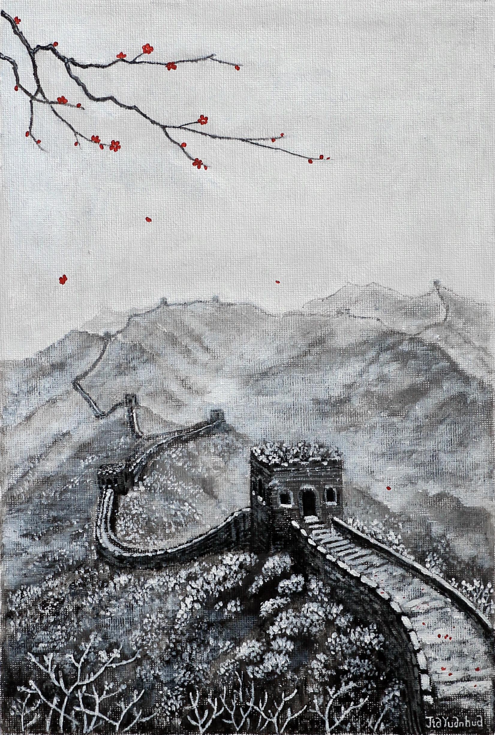 Chinese Contemporary Art by Jia Yuan-Hua - Winter For Sale 3