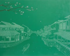 Chinese Contemporary Art by Jia Yuan-Hua - Xitang Water Town