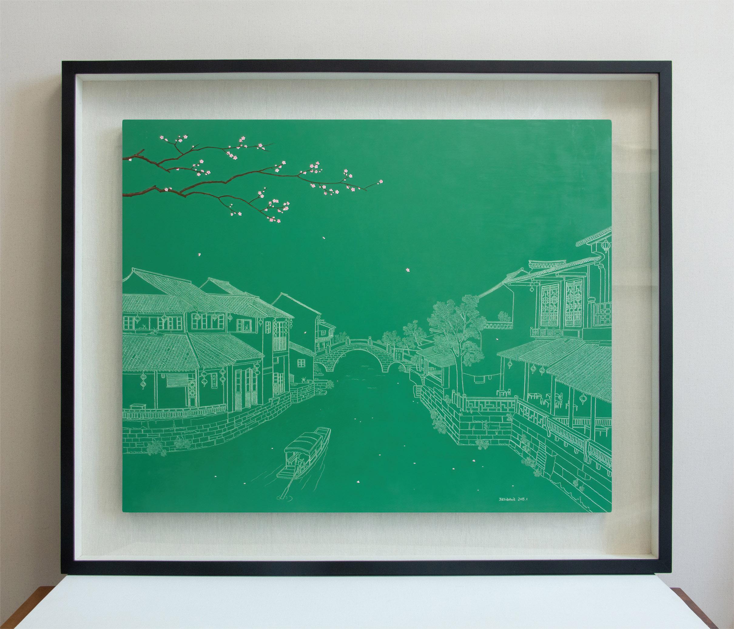 Chinese Contemporary Art by Jia Yuan-Hua - Xitang Water Town For Sale 3