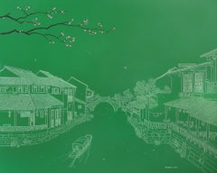 Chinese Contemporary Art by Jia Yuan-Hua - Xitang Water Town