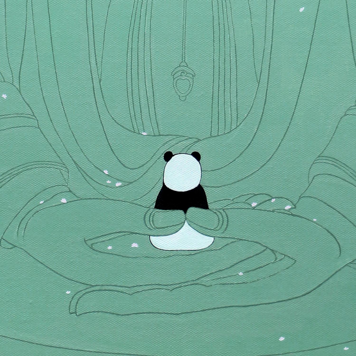 Chinesische zeitgenössische Kunst von Jia Yuan-Hua – Zen im Angebot 1