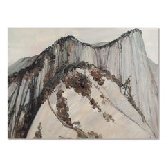 Jiabang Kang Impressionist Original Oil Painting "Xiyue Huashan"