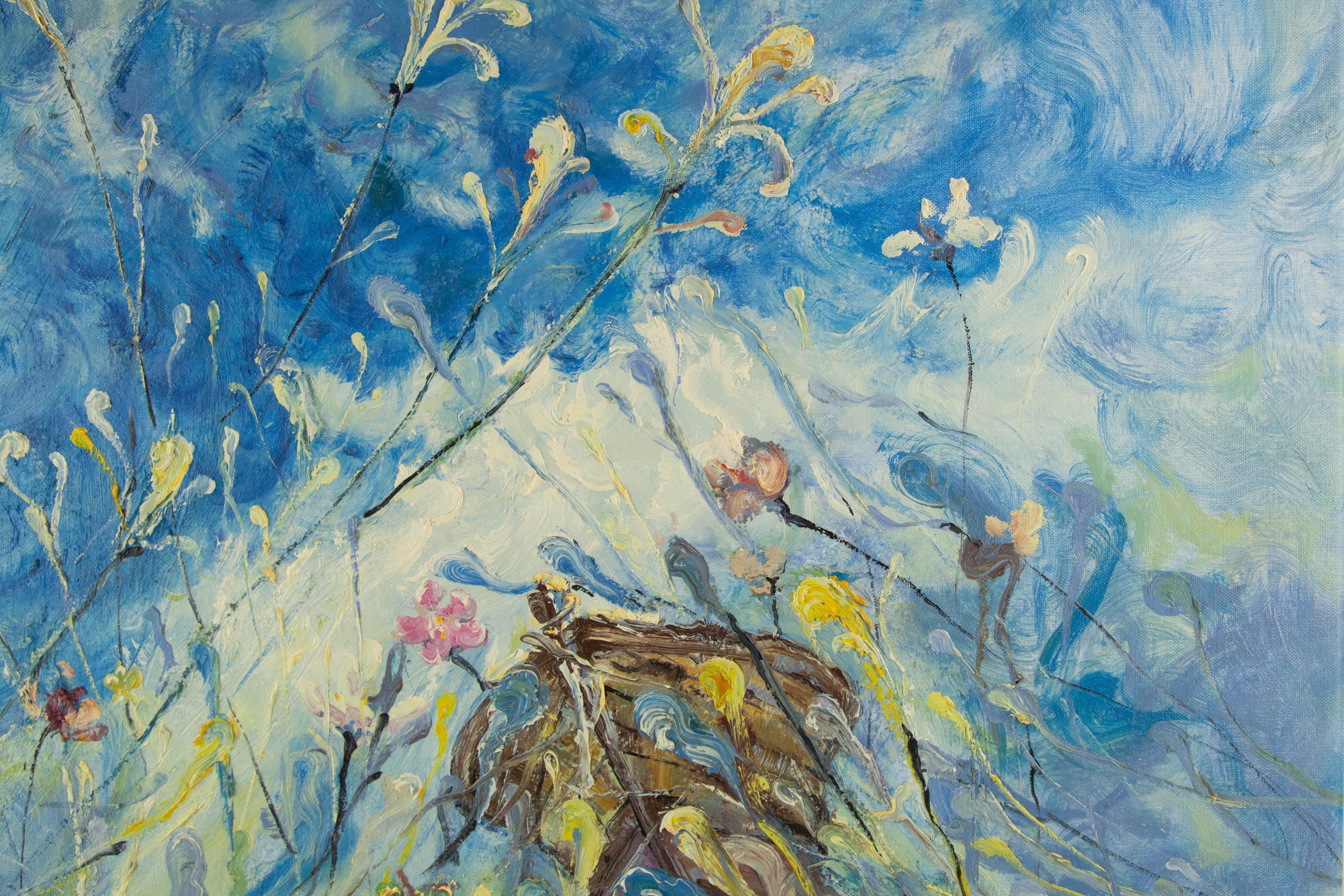 Jiahe Fu Abstrakt Original Öl auf Leinwand 