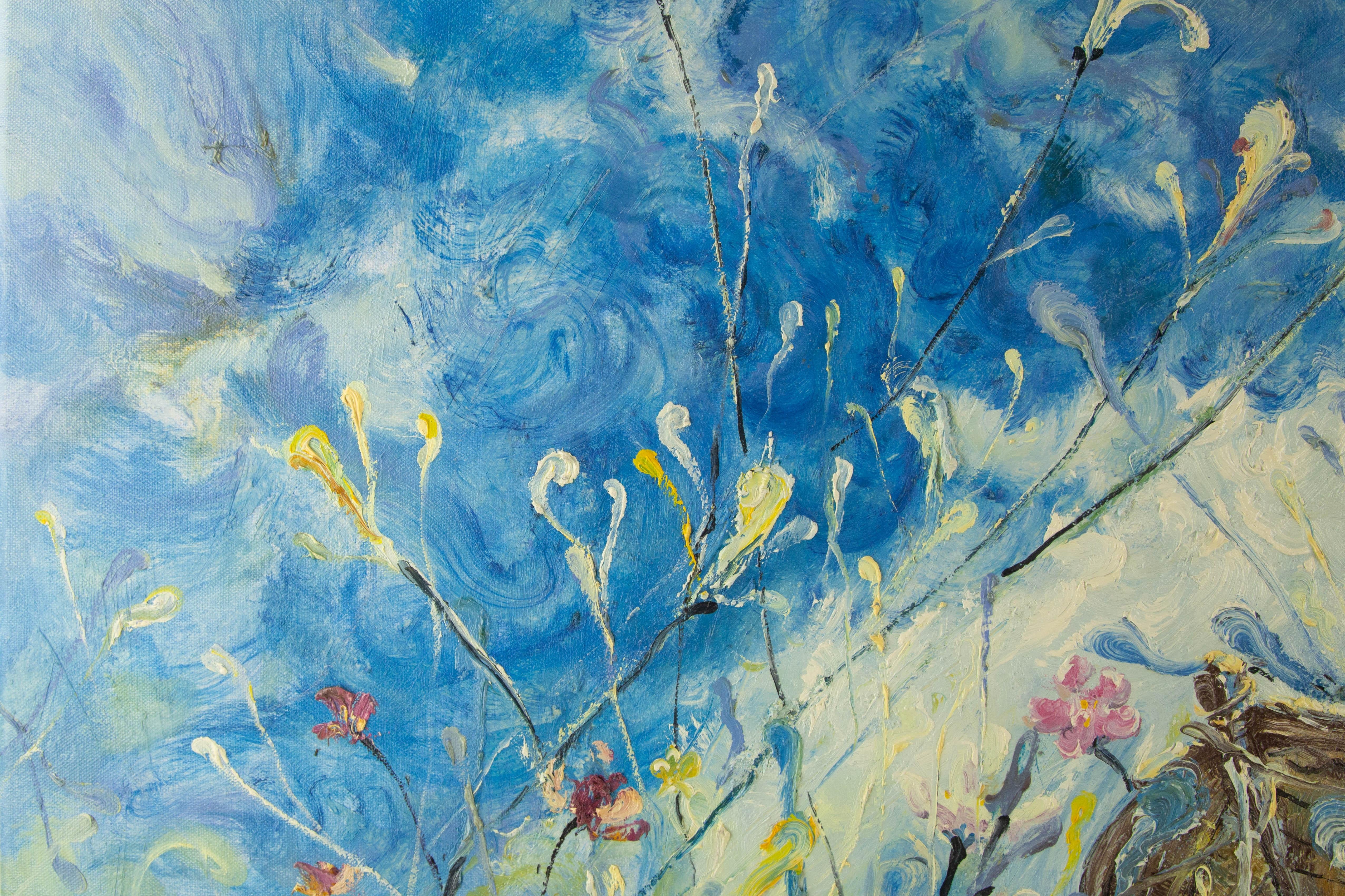 Jiahe Fu Abstrakt Original Öl auf Leinwand 