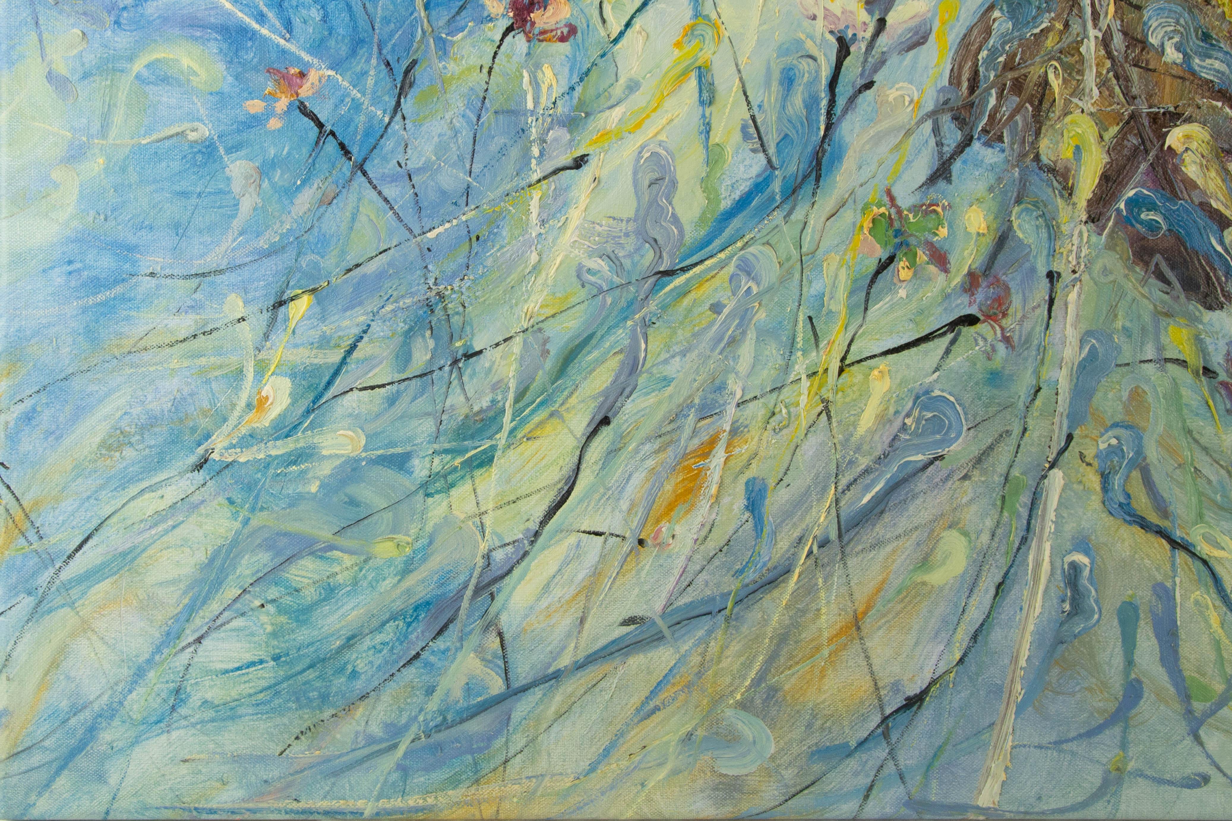 Jiahe Fu Abstrakt Original Öl auf Leinwand 