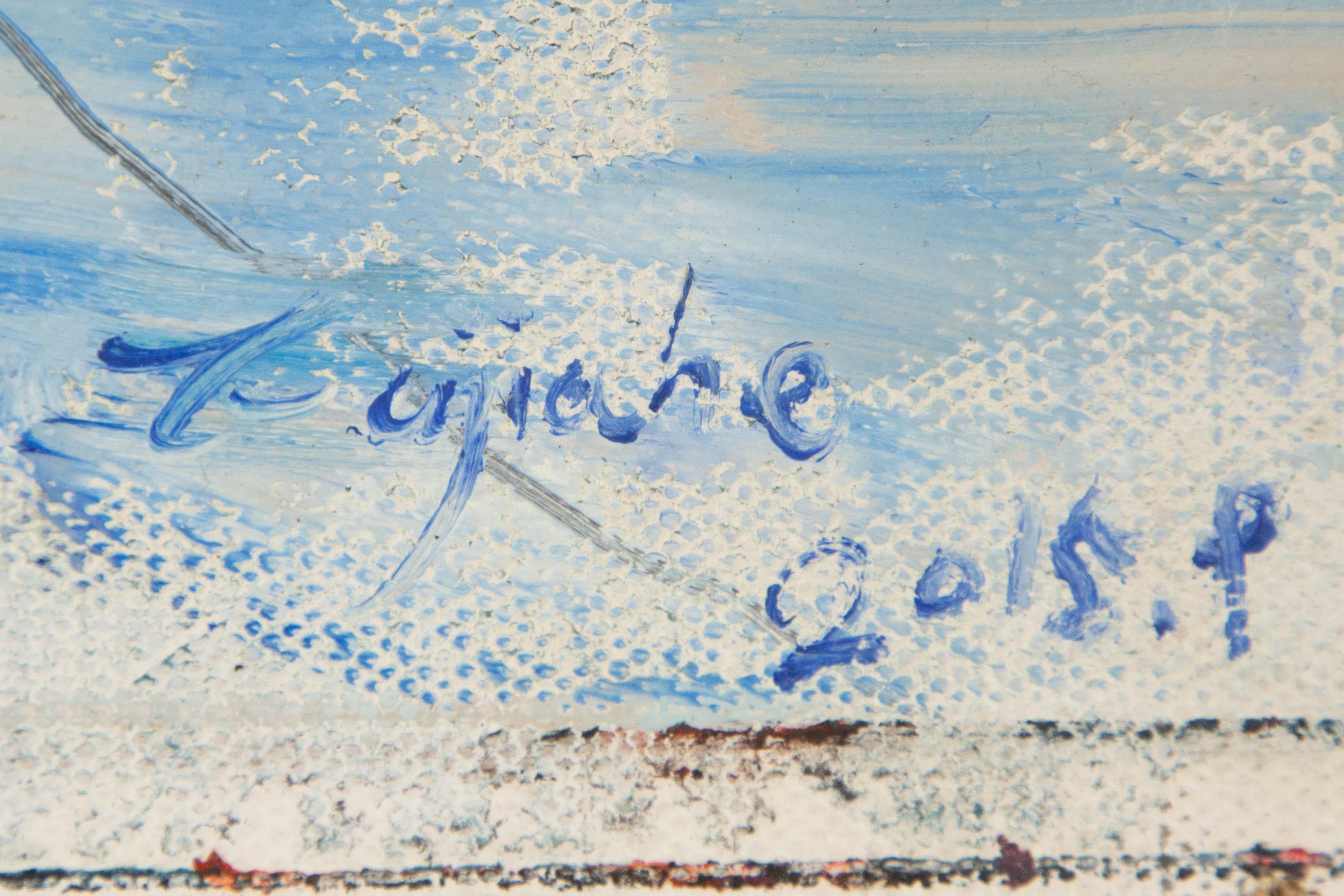 Jiahe Fu Landscape Original Oil On Canvas 