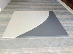 Fragmente – Denkmal V – Abwesenheit, abstraktes Ölgemälde